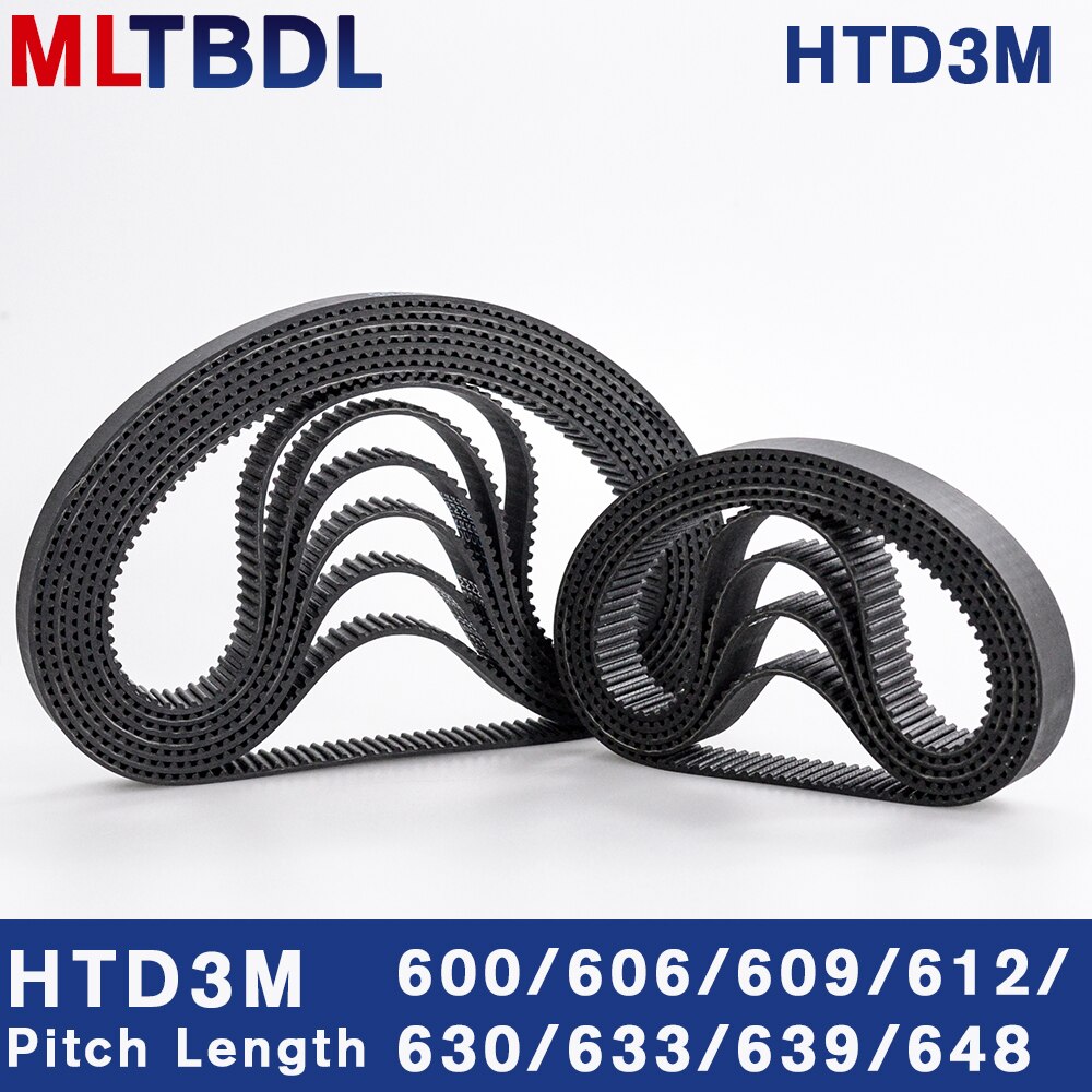 HTD 3M Ÿ̹ Ʈ 600/606/609/612/630/633/639/648mm 6/9/10..
